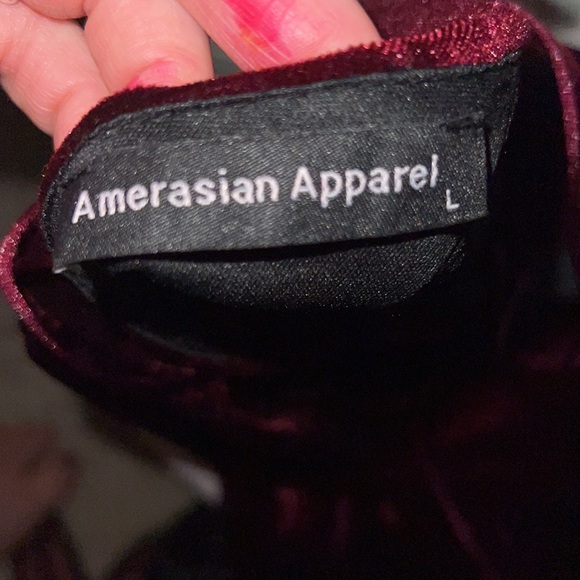 Velvet open back romper - Picture 5 of 5